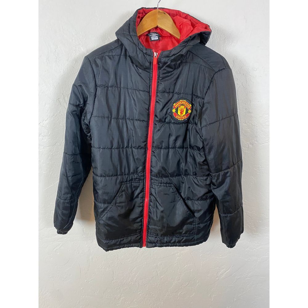 Manchester‎ United Official Puffer Jacket Winter Coat Soccer Football Fan Gear S